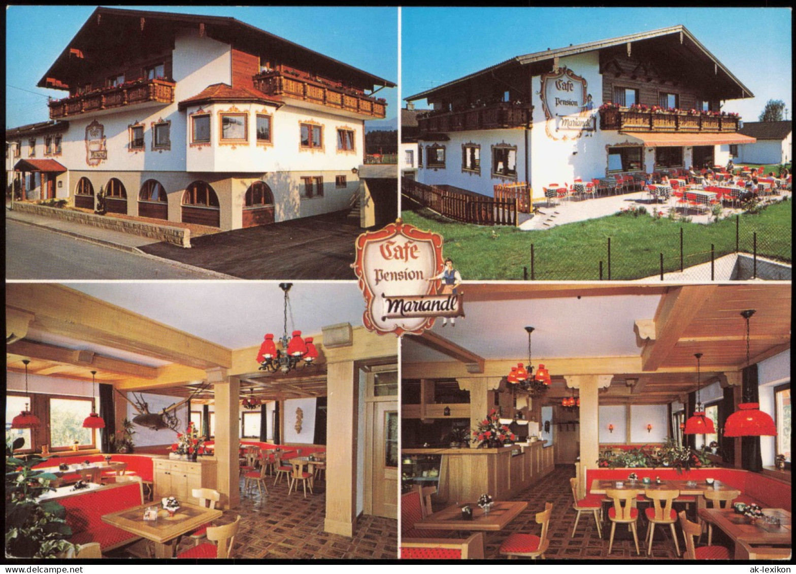 Ansichtskarte  Mehrbild-AK Café-Pension Mariandl In Lauterbach Obb. 1980 - Ohne Zuordnung