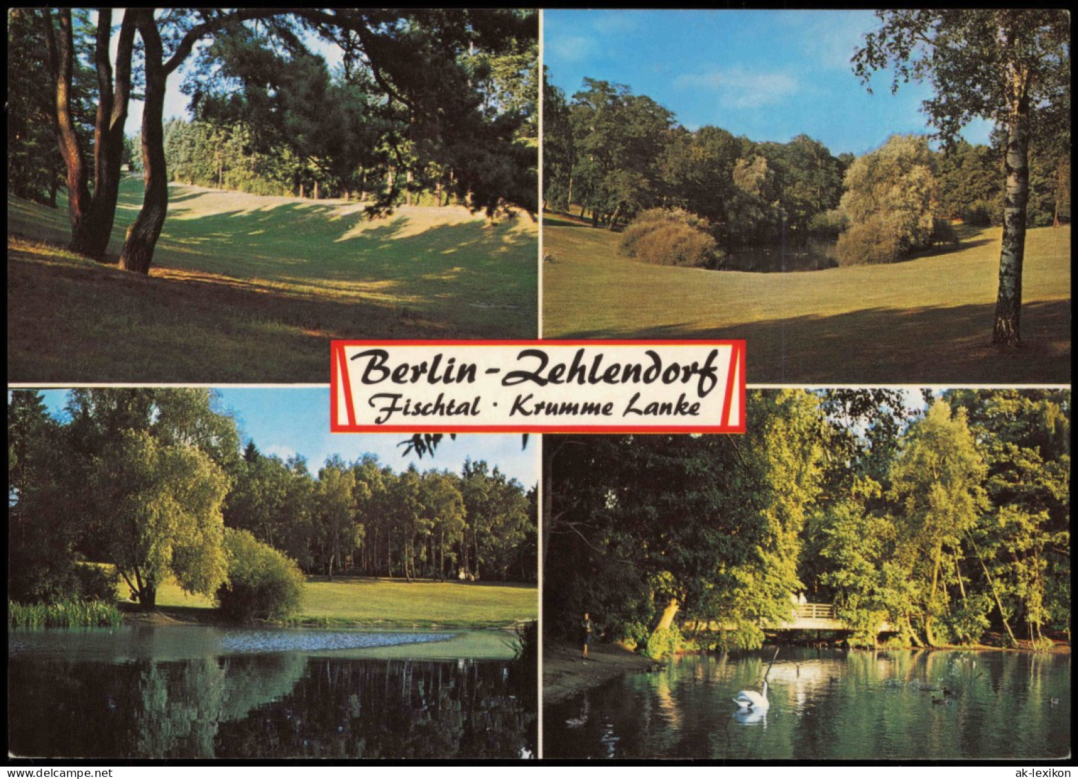 Schlachtensee-Berlin Fischtal Krumme Lanke Berlin-Zehlendorf  1980 - Zehlendorf