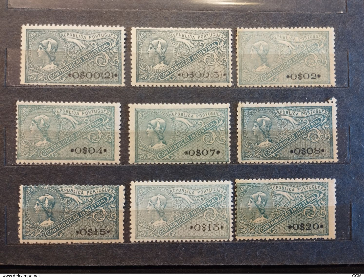 1914. Portugal. Contribuiçao Industrial. Nuevos ** - Unused Stamps