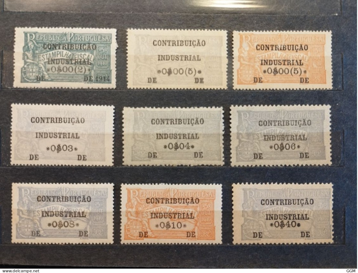 1914. Portugal. Contribuiçao Industrial. Nuevos ** - Unused Stamps