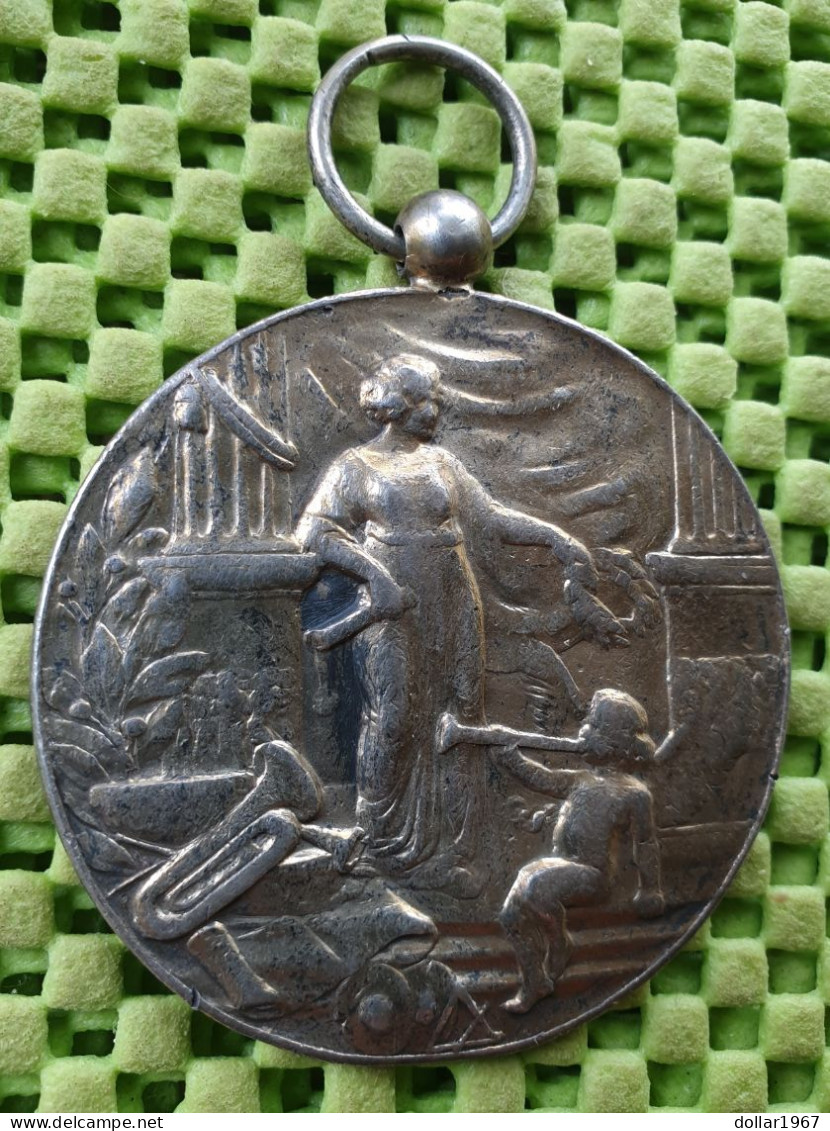 Medaille : E.B.H. Enschedese Burger -harmonie , 1897-1922 - Original Foto  !!  Medallion  Dutch - Altri & Non Classificati