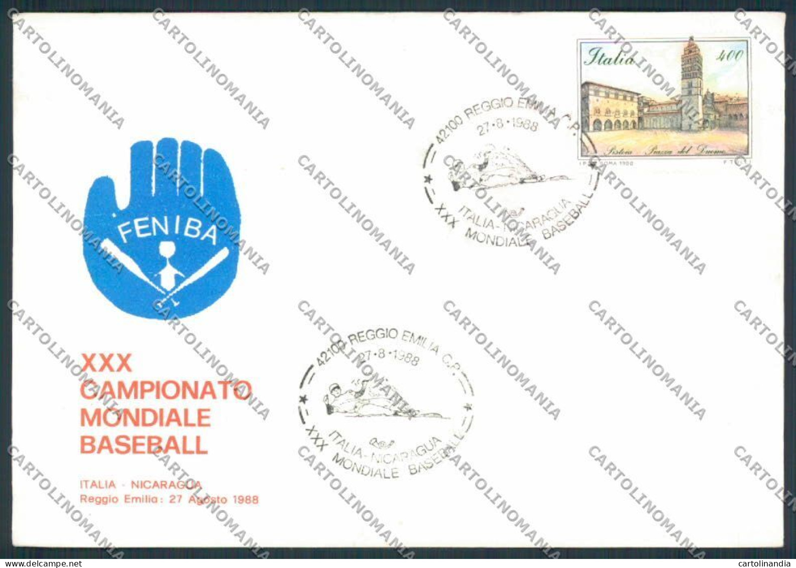 Reggio Emilia Baseball FG Cartolina MV3219 - Reggio Nell'Emilia