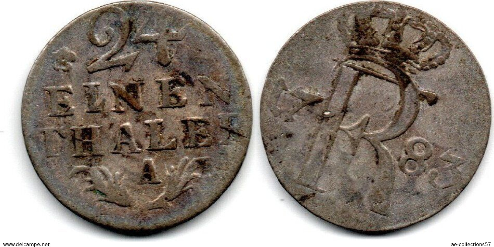 MA 33778 / Prusse - Preussen - Prussia 1/24 Thaler 1783 A TTB - Monedas Pequeñas & Otras Subdivisiones