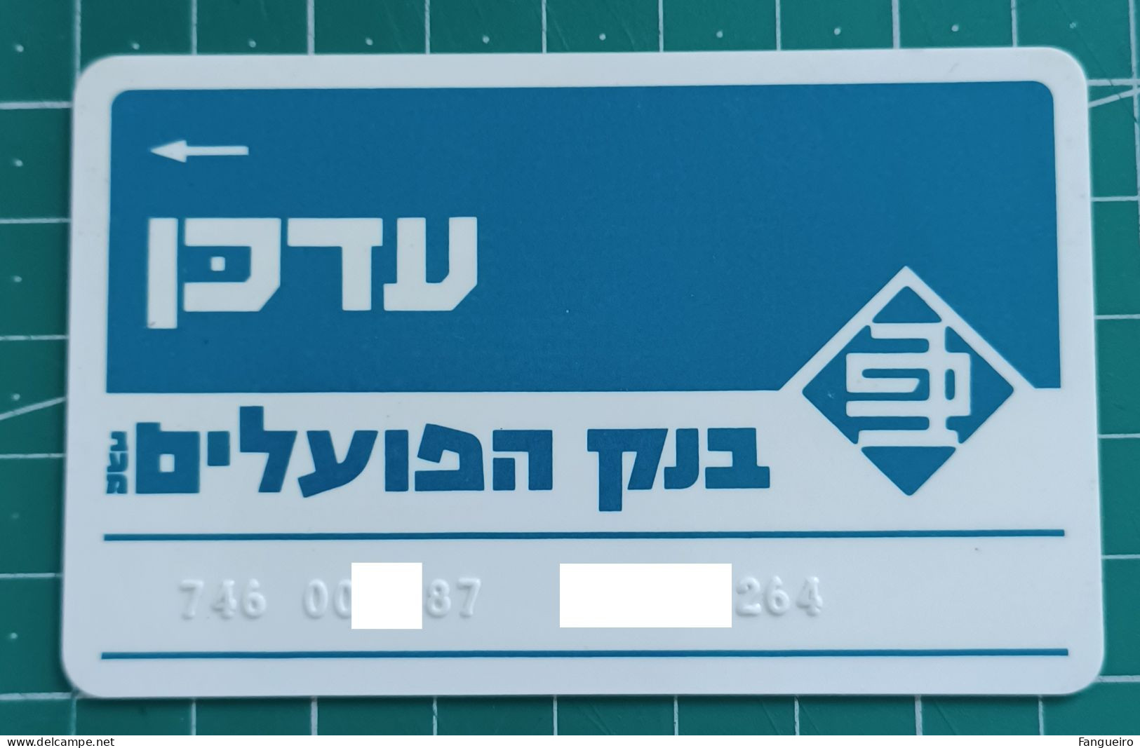 ISRAEL CREDIT CARD - Krediet Kaarten (vervaldatum Min. 10 Jaar)