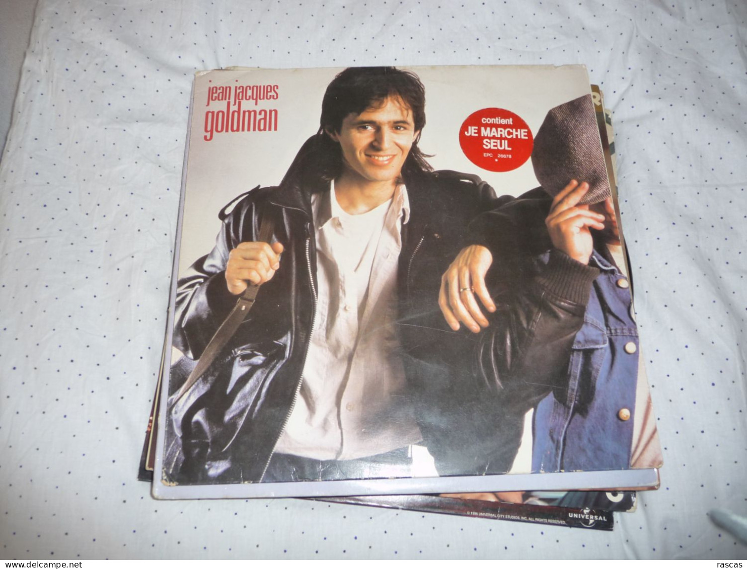 DISQUE VINYL 33 T DU CHANTEUR JEAN JACQUES GOLDMAN - NON HOMOLOGUE - Andere - Franstalig