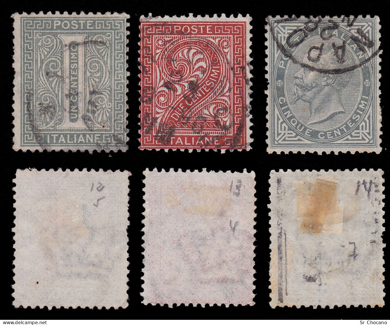 ITALY STAMPS.1863-67.K.Victor Emmanuel II.NOS.YVERT 12-21.USED. - Gebraucht