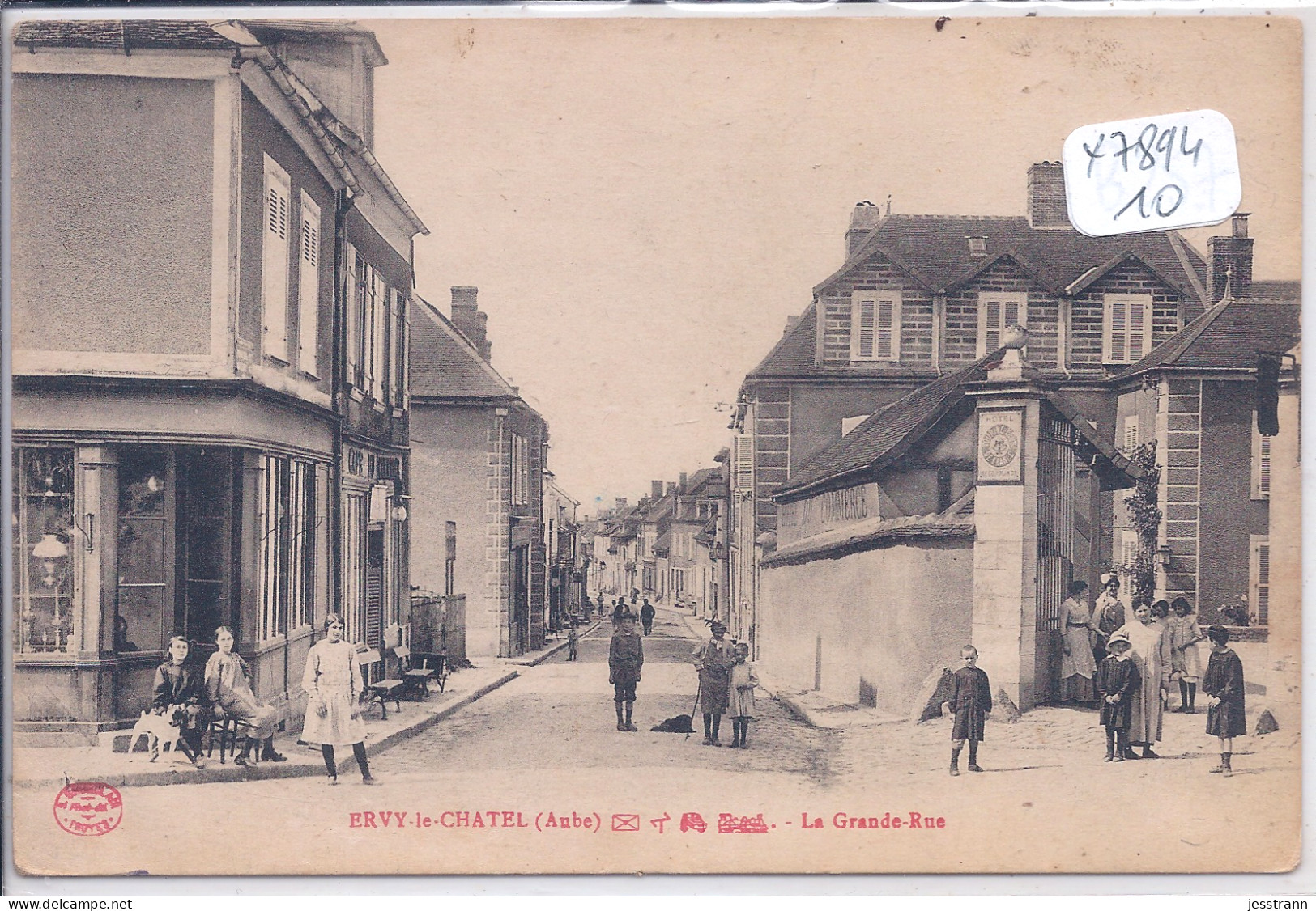 ERVY-LE-CHATEL- LA GRANDE-RUE - Ervy-le-Chatel