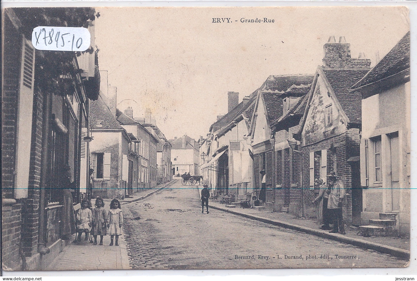 ERVY-LE-CHATEL- GRANDE-RUE - Ervy-le-Chatel