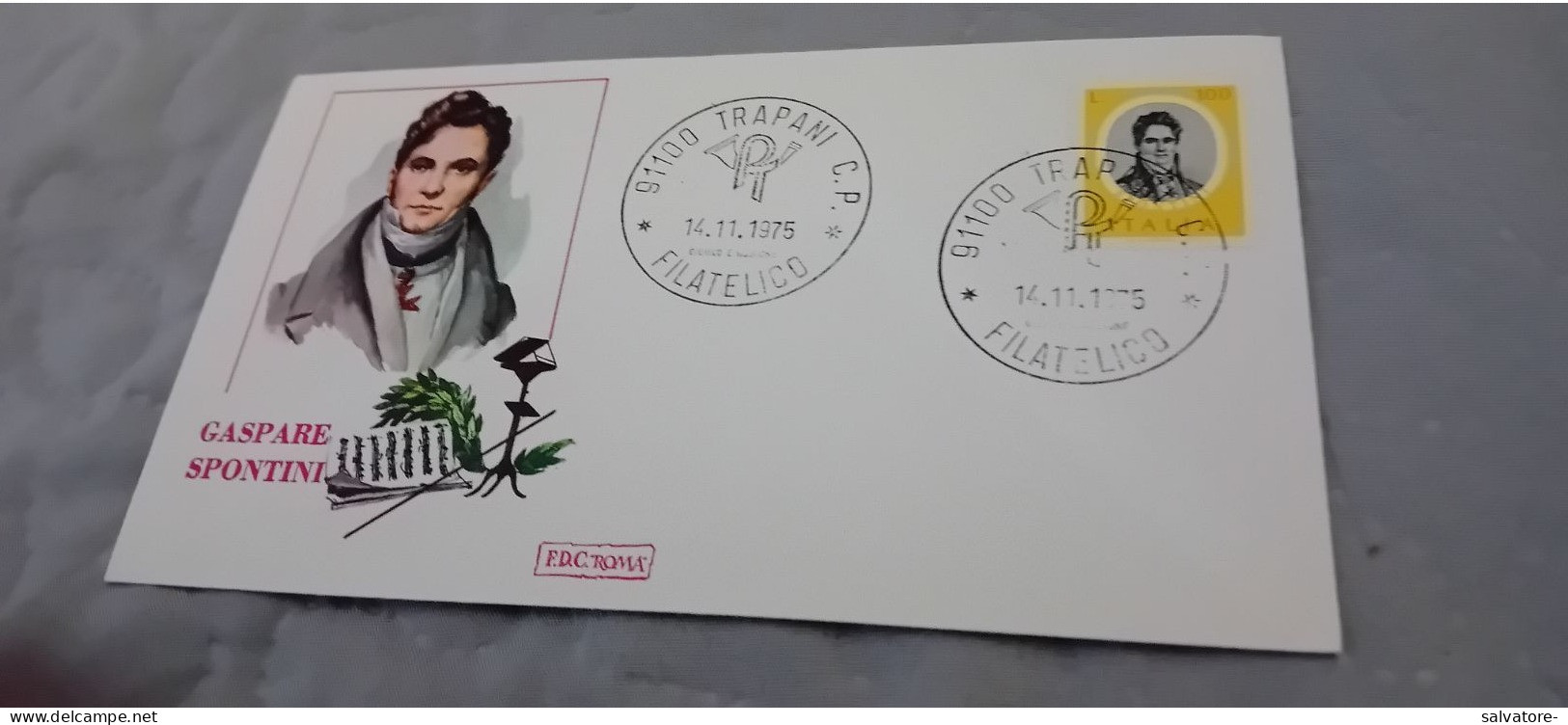 CARTOLINA  COMMEMORATIVA CON ANNULLI TRAPANI FILATELICO 1975 - Poste & Postini