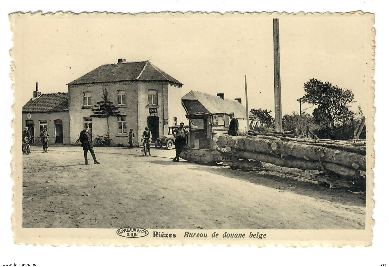 Rièzes  Chimay    Bureau De Douane Belge - Chimay