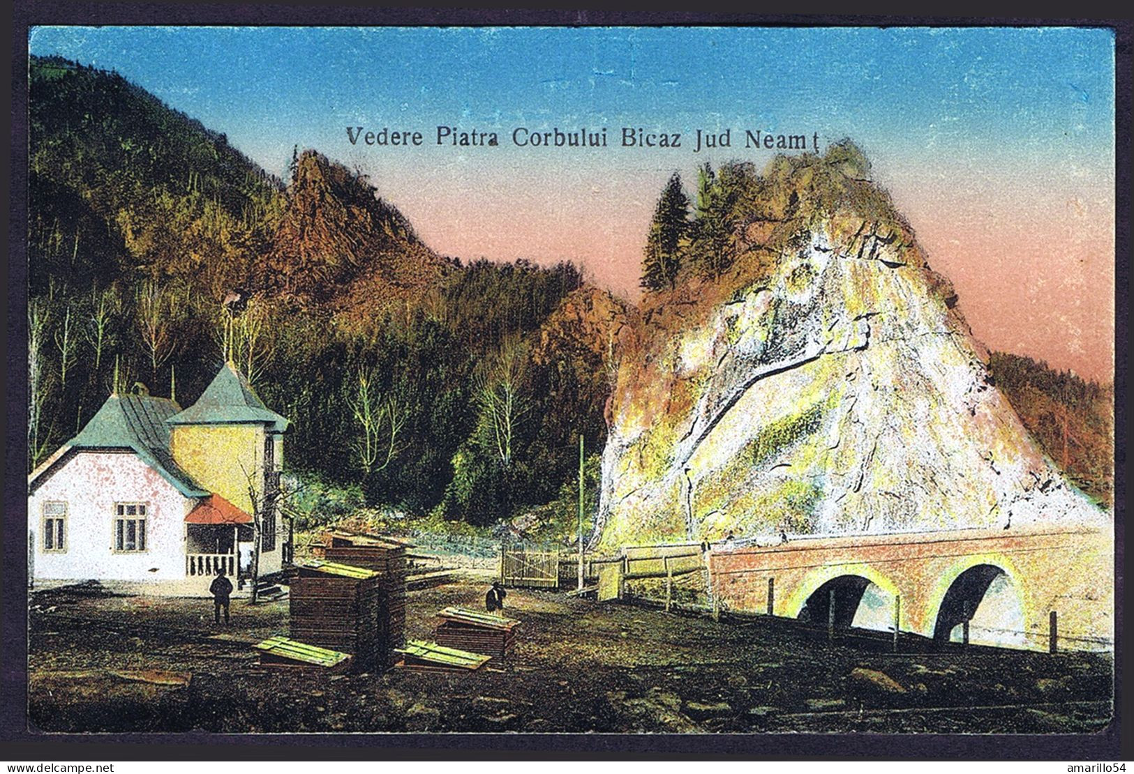 RAR Romania - Piatra Corbului - Bicaz - Jud. Neamt Cca 1920 - Romania