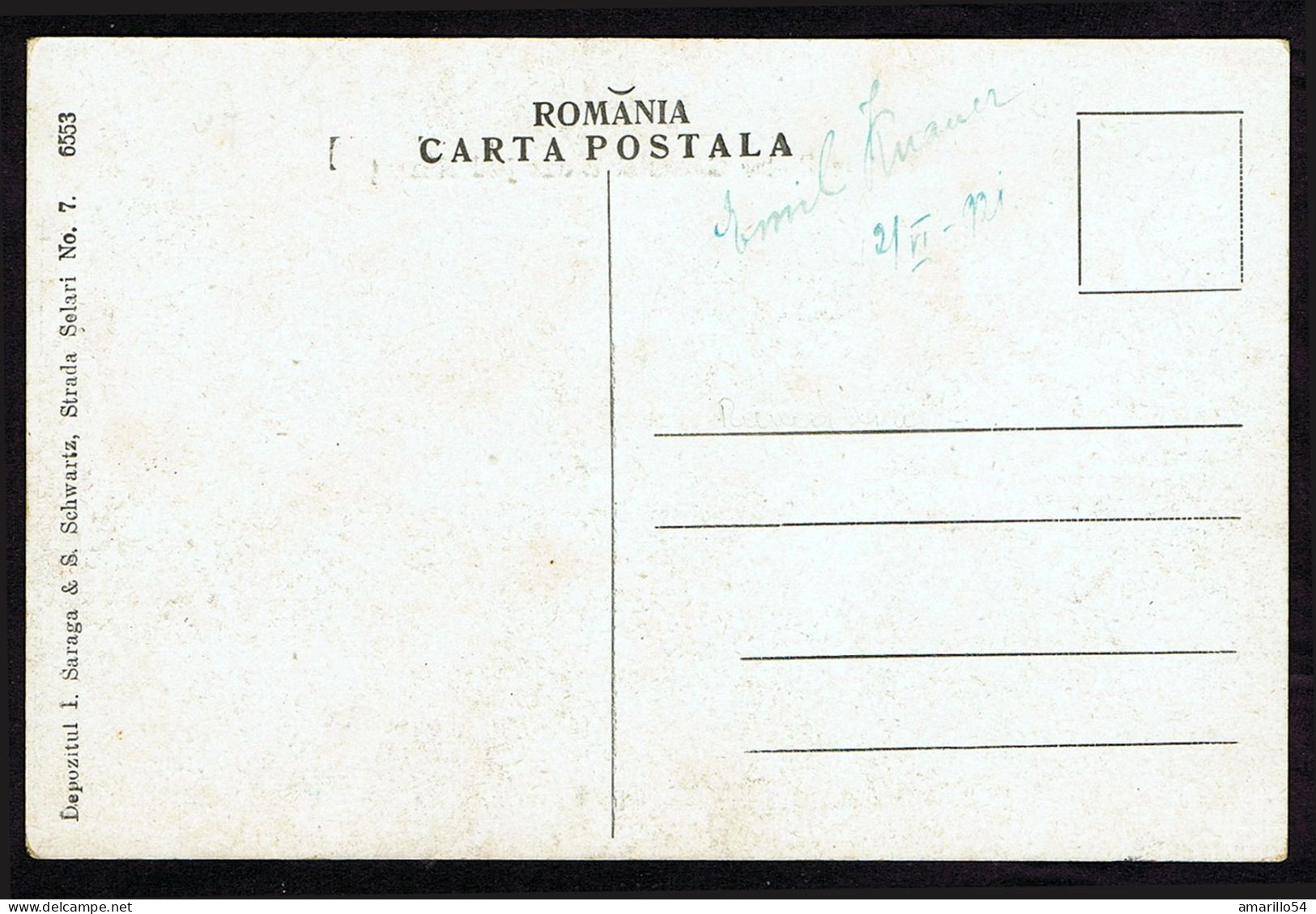 RAR Romania - Piatra Corbului - Bicaz - Jud. Neamt Cca 1920 - Romania