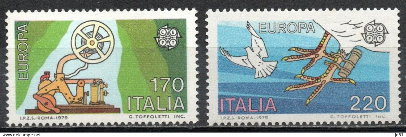 Italie YT 1389-1390 Neuf Sans Charnière XX MNH Europa 1979 - 1971-80: Nieuw/plakker