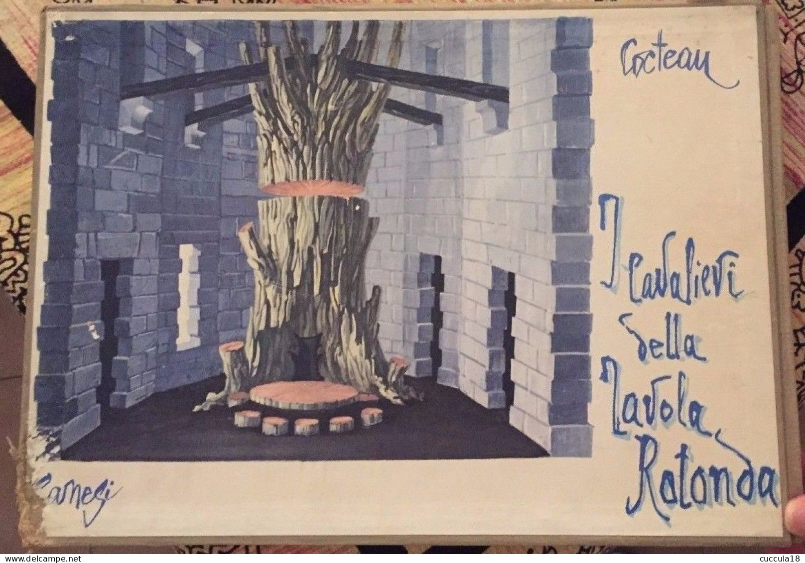 I CAVALIERI DELLA TAVOLA ROTONDA - Jean Cocteau - Offerta 45€ - Old Books