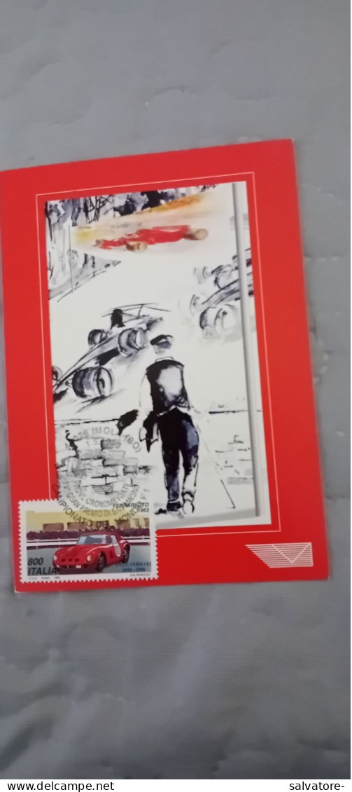 CARTOLINA  19° GRAN PREMIO DI SAN MARINO 1999 - Poste & Facteurs