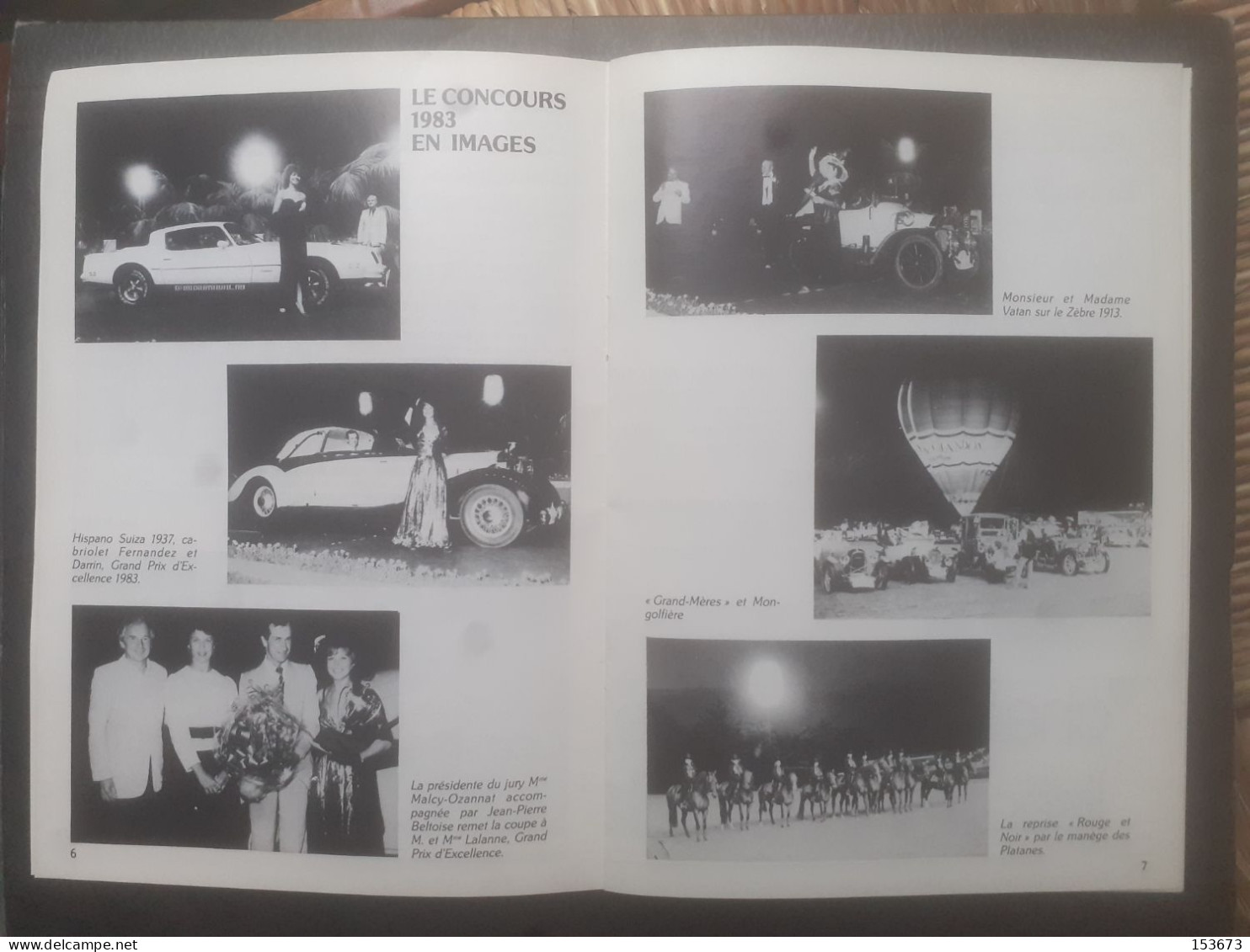 Brochure Concours D'élégance Automobile La Baule 1984 - La Baule-Escoublac