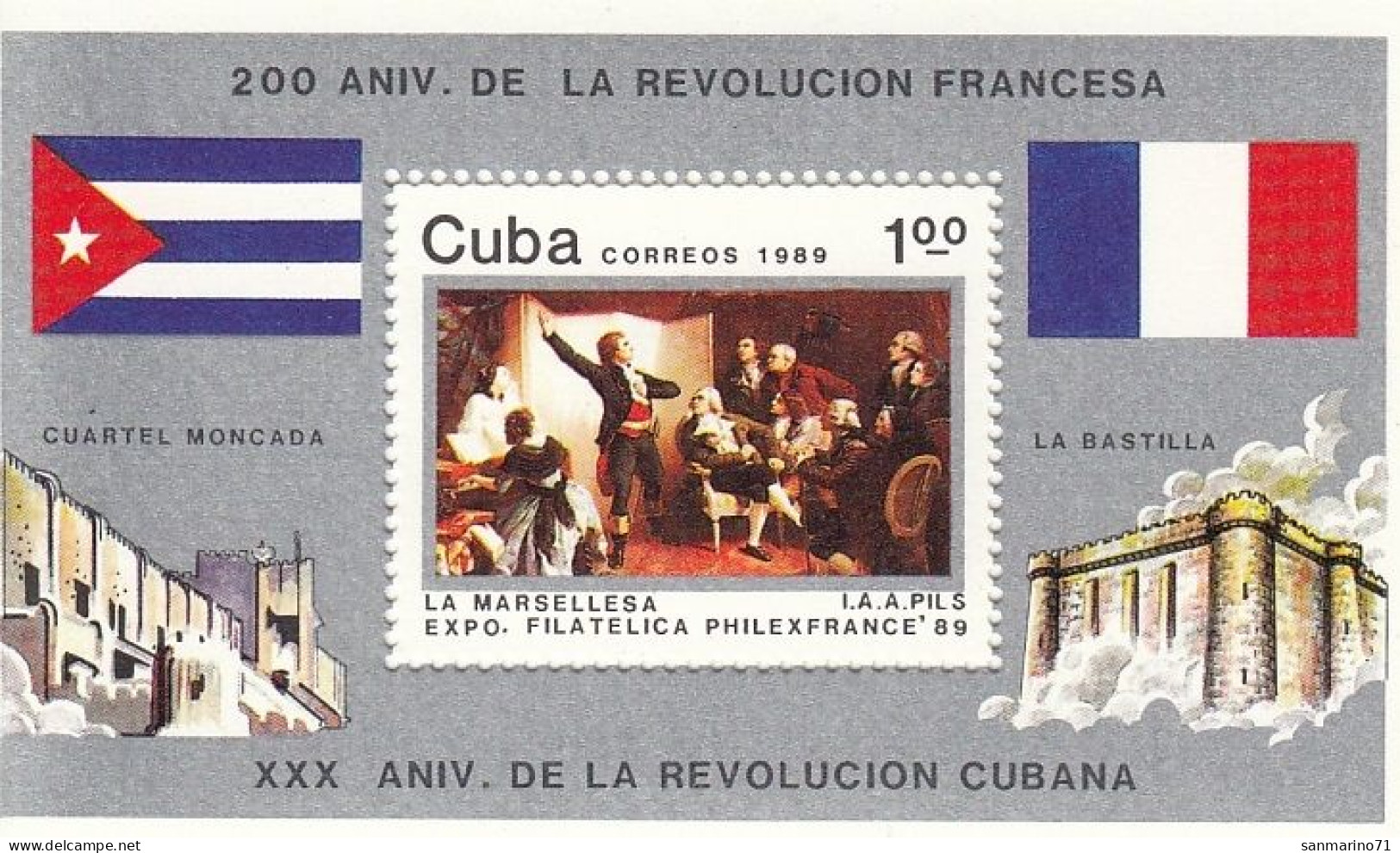 CUBA Block 116,unused (**) - Blocks & Sheetlets