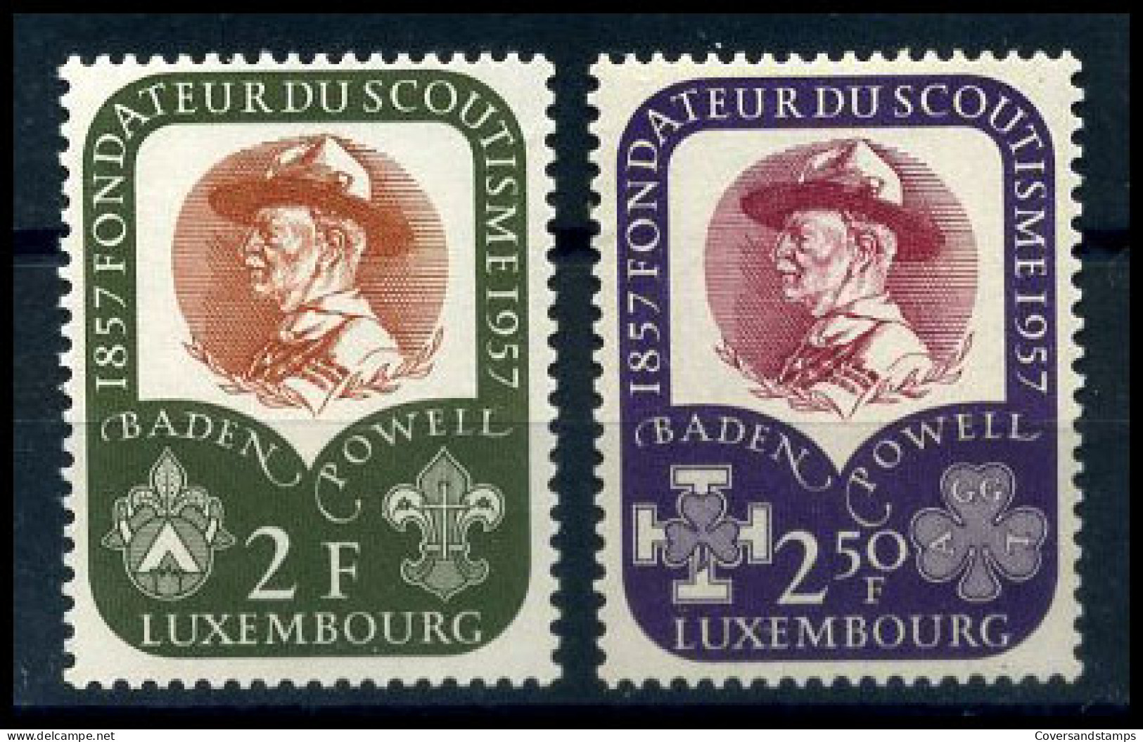 Luxemburg  526/27    **                                   - Unused Stamps