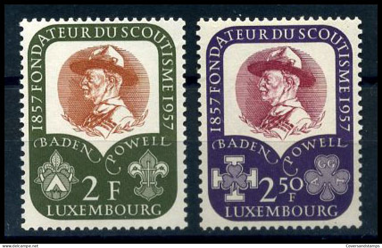 Luxemburg  526/27    **                                   - Neufs