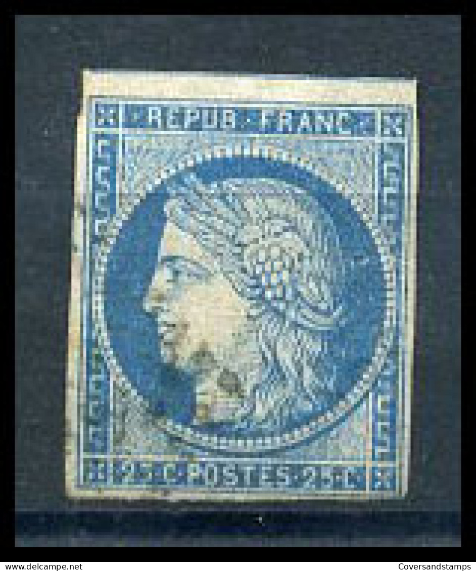 Frankrijk -  4   Gestempeld/oblitéré                                              - 1849-1850 Cérès