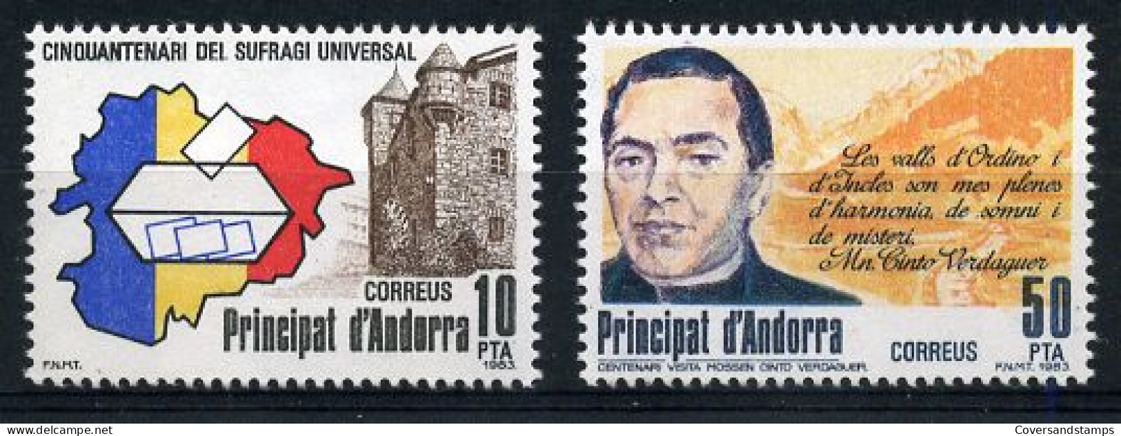 Andorra - 161/62   - MNH - Unused Stamps
