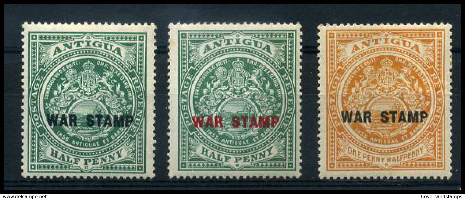 Antigua   War Stamps   *                     - 1858-1960 Colonie Britannique