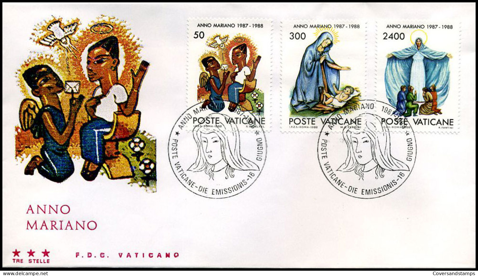 Vaticaan - FDC - Anno Mariano                - FDC