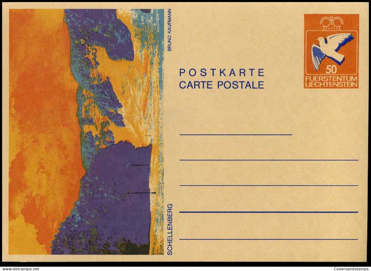 Liechtenstein - Postcard -  Schellenberg                                    - Stamped Stationery