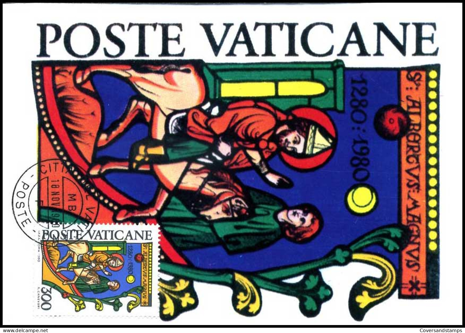 Vaticaan - MK - S. Alberto Magno                     - Maximumkaarten