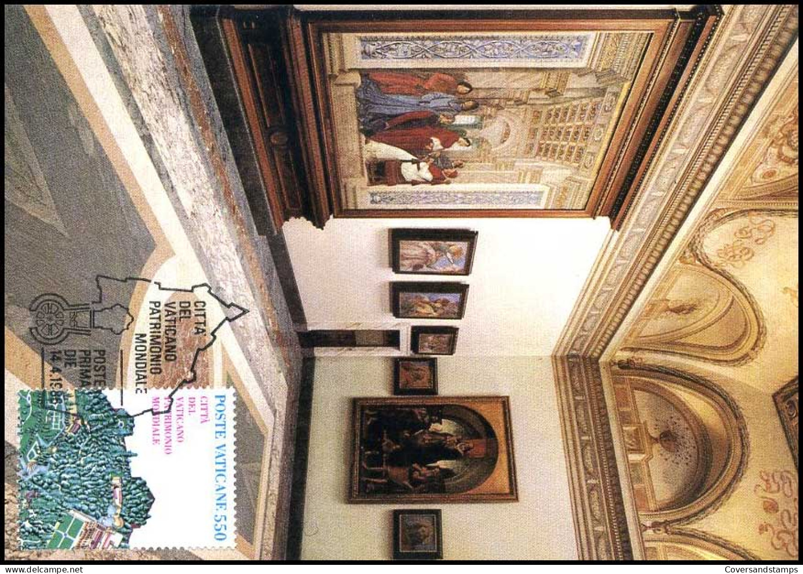 Vaticaan - MK - Quarta Sala Pinacoteca Vaticana                        - Cartas Máxima
