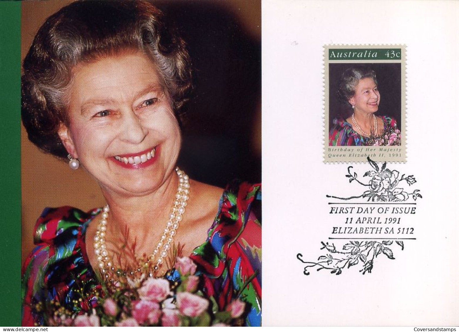 Australië  - MK - Queen Elizabeth                          - Cartes-Maximum (CM)