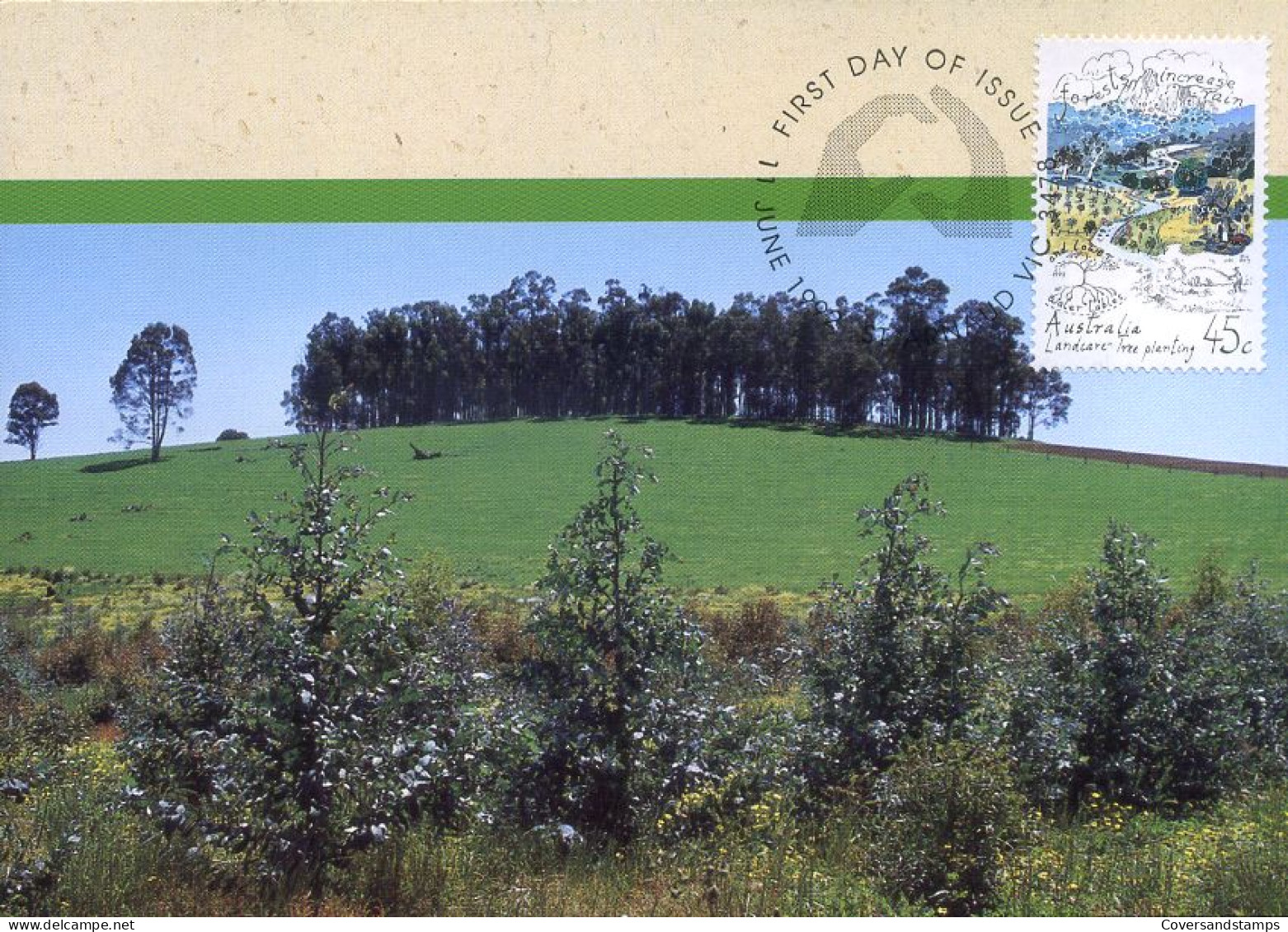 Australië  - MK - Landcare                             - Cartoline Maximum