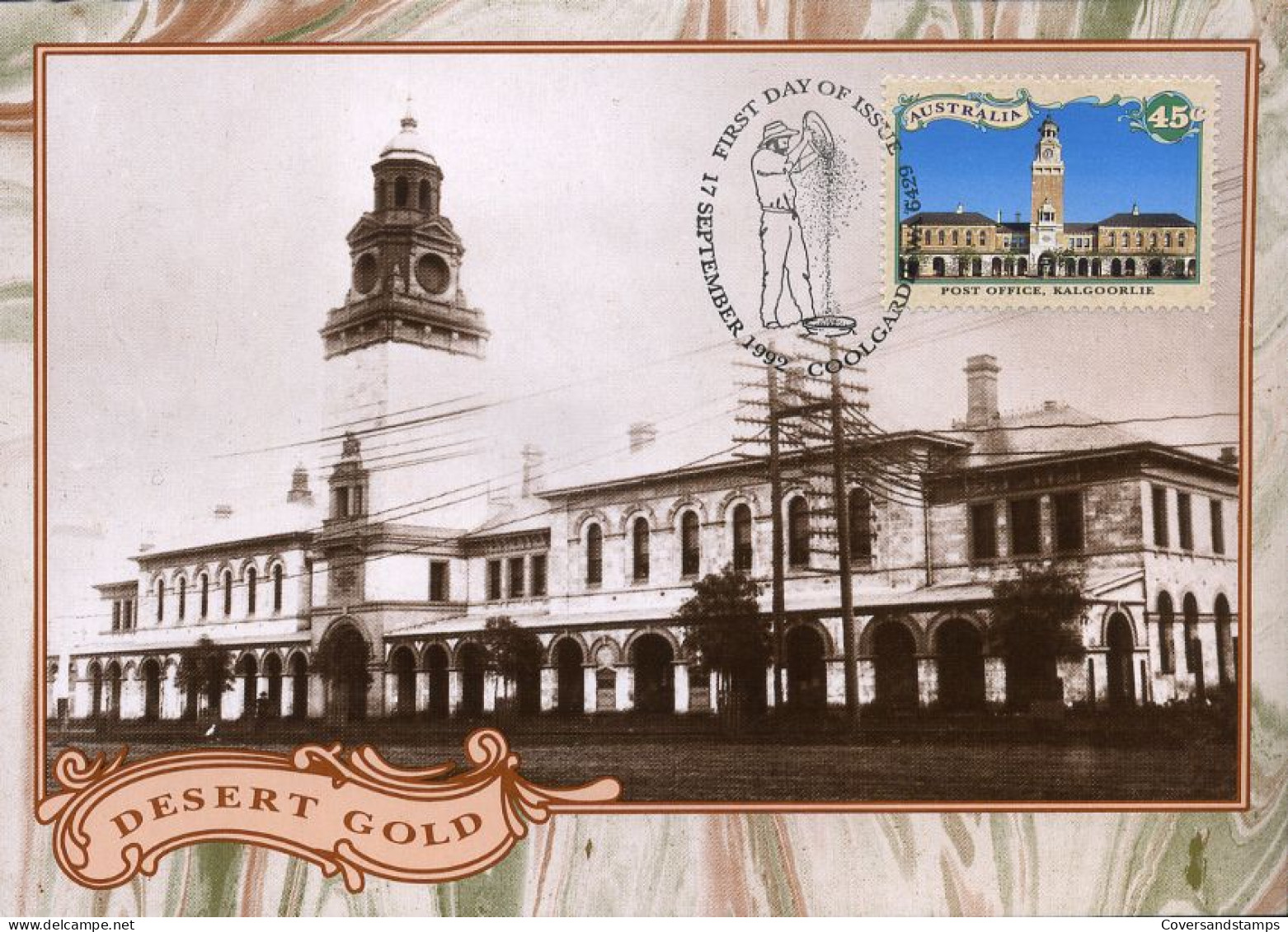 Australië  - MK - Post Office Kalgoorlie                             - Cartoline Maximum