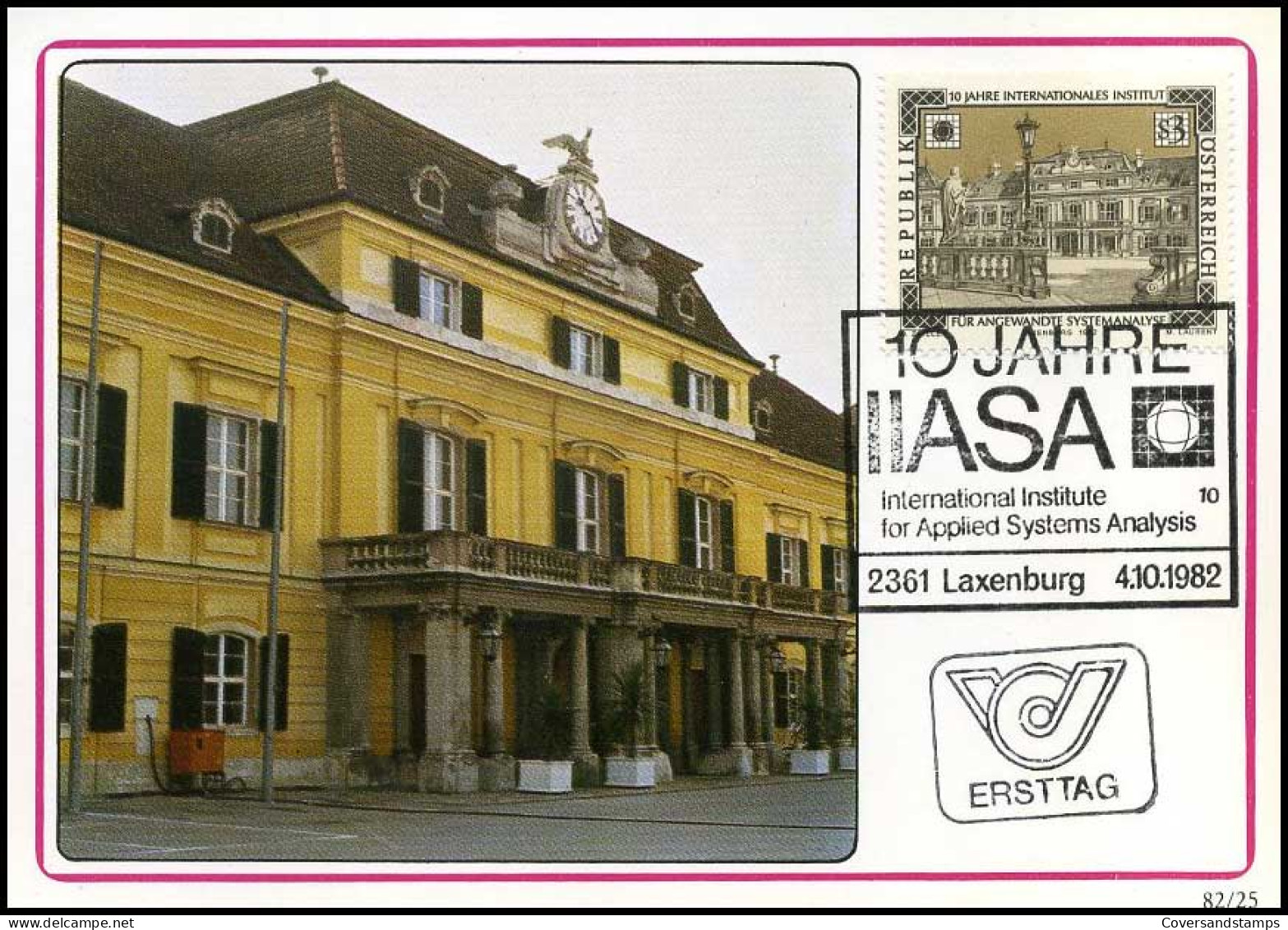 Oostenrijk - MK - 10 Jahre IIASA                       - Maximumkarten (MC)