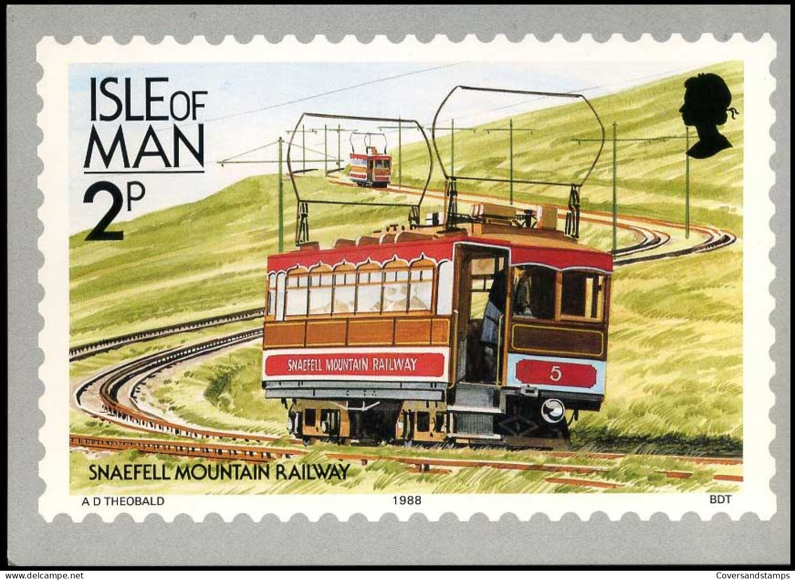 Isle Of Man - MK - Railways And Tramways Of The Isle Of Man                         - Isla De Man