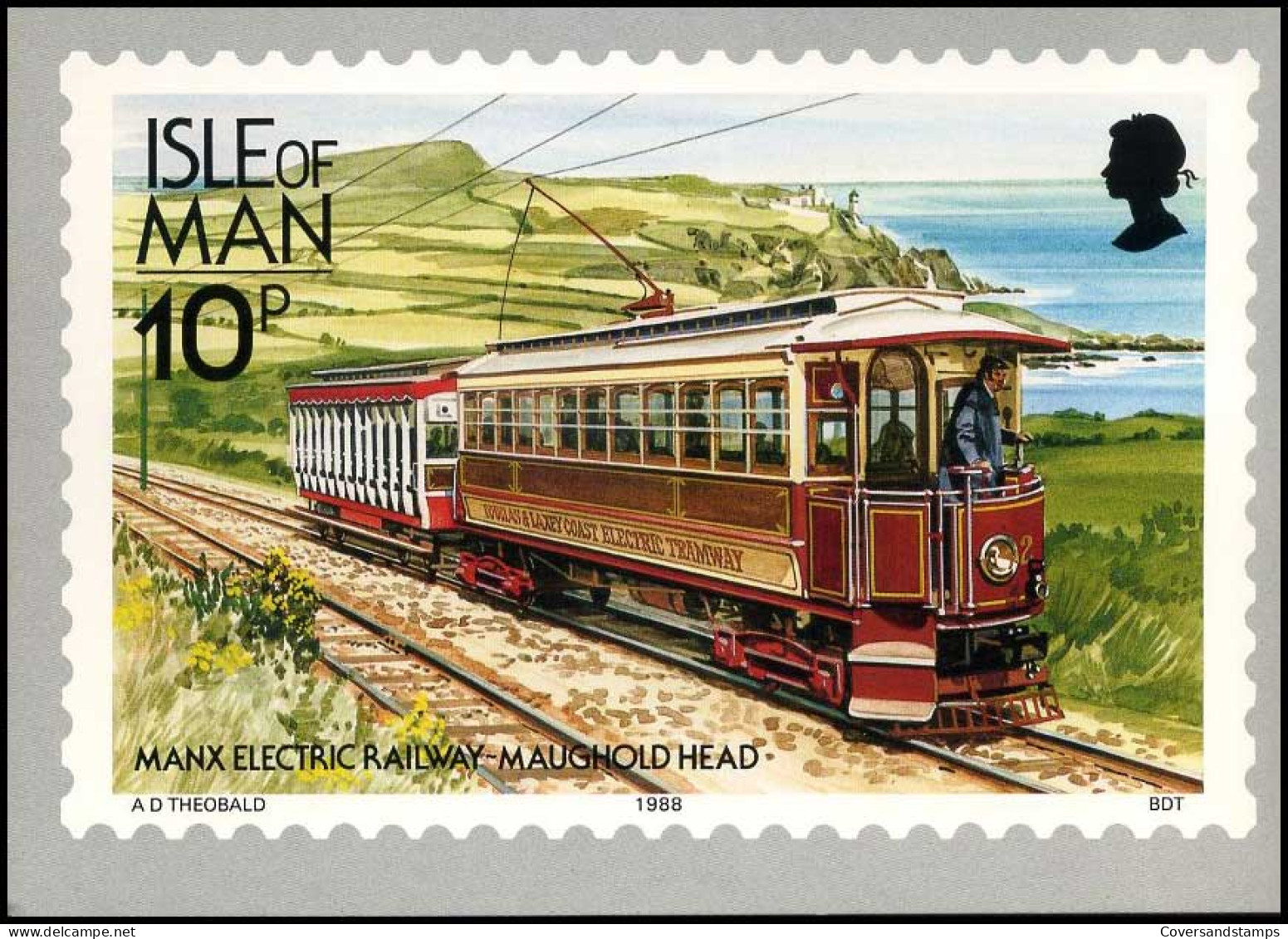 Isle Of Man - MK - Railways And Tramways Of The Isle Of Man                         - Isla De Man