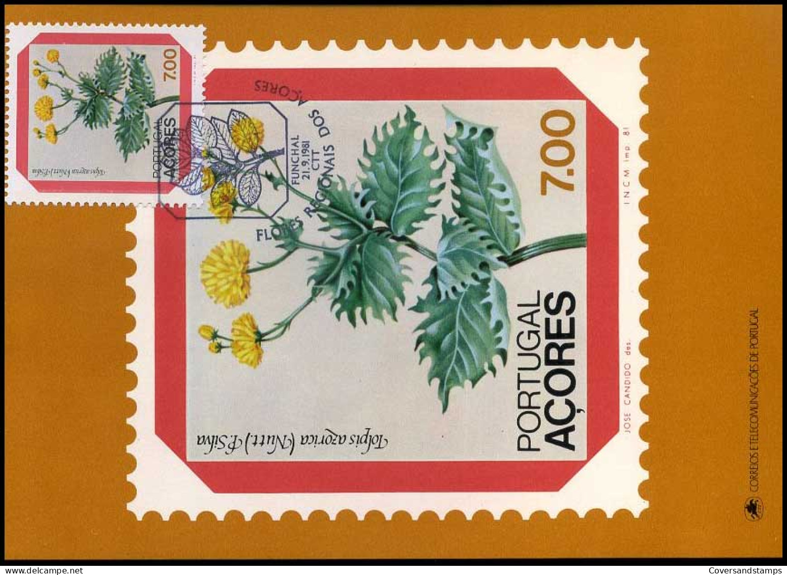 Azoren - MK - Regional Flowers                       - Azoren
