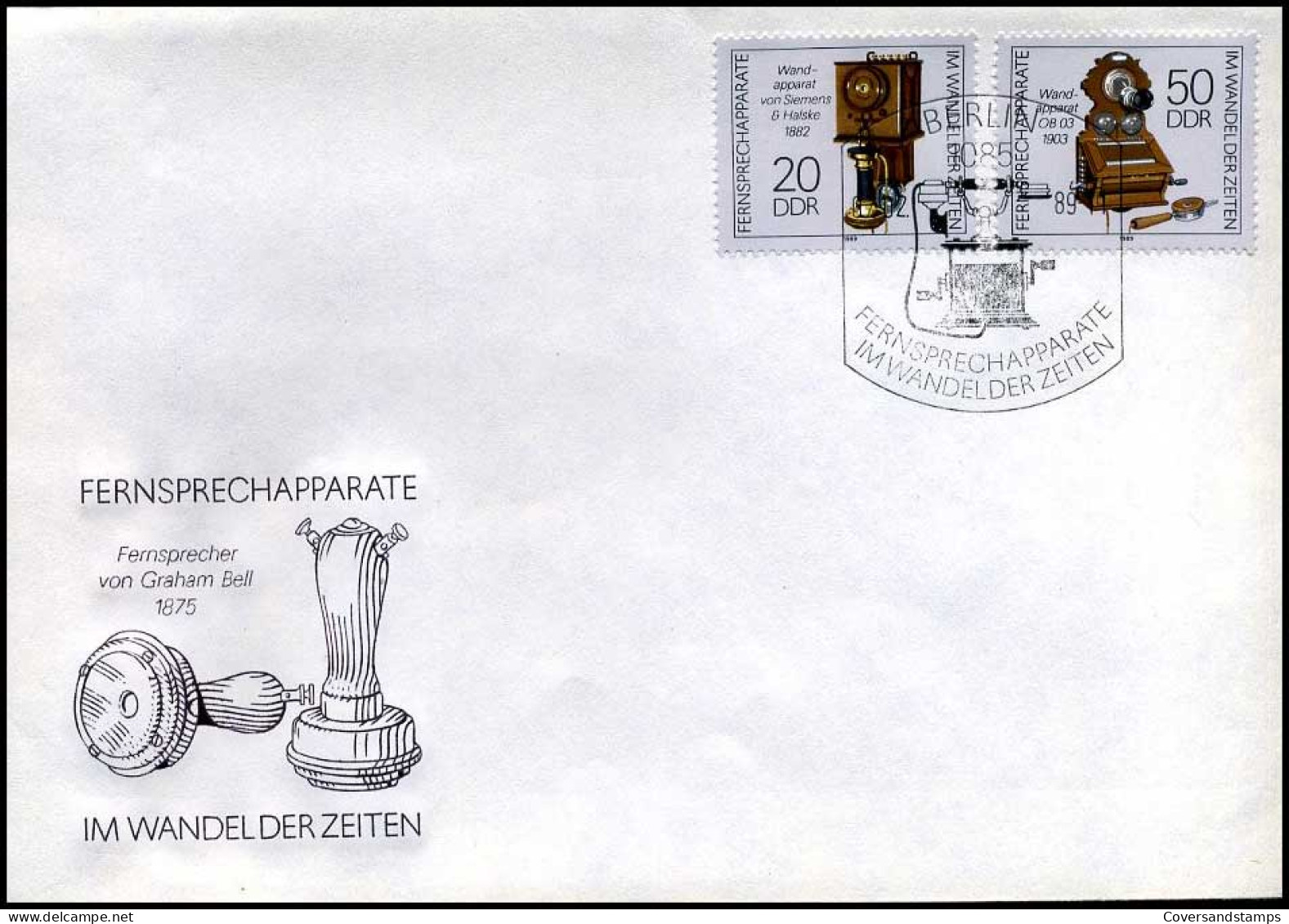 DDR - FDC - Fernsprechapparate                       - Other & Unclassified