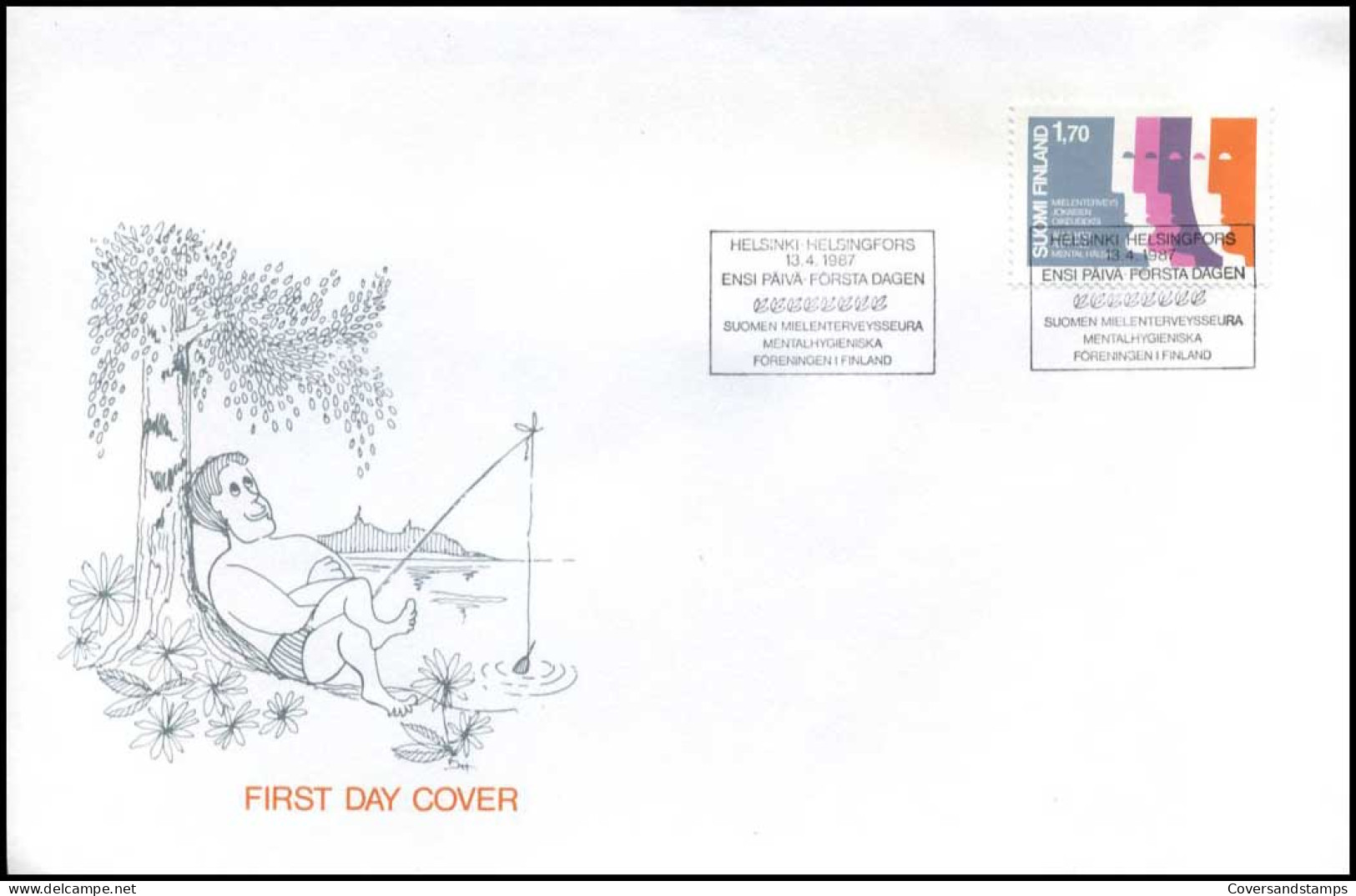 Finland  -  FDC  -   Boek                                           - FDC