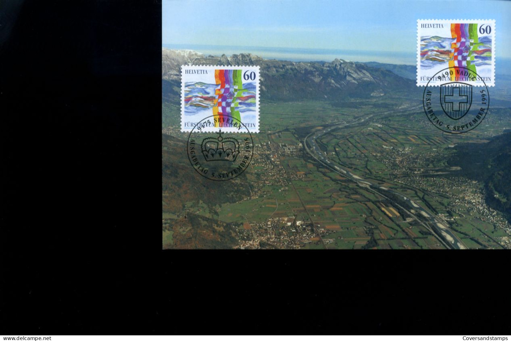 Zwitserland  -  MK  -  Gemeenschappelijke Uitgifte Liechtenstein                              - Cartoline Maximum