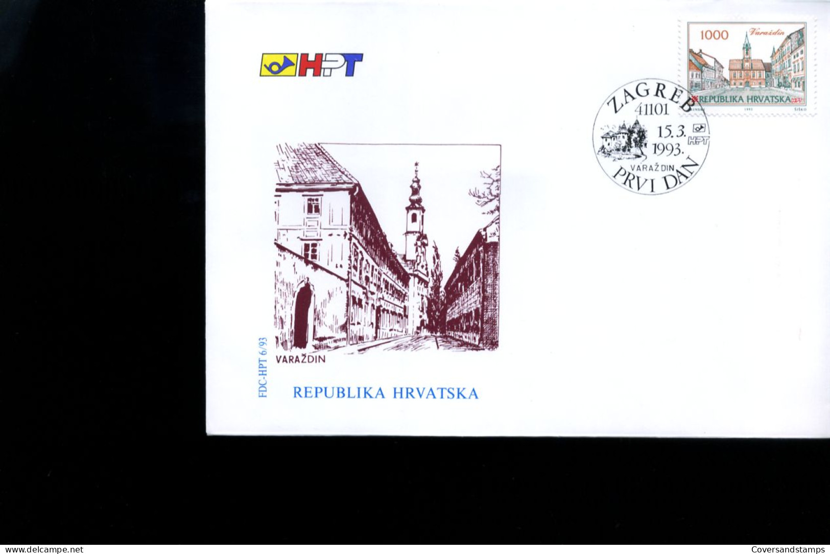 Kroatië  -  FDC  -  Varazdin                             - Croatie