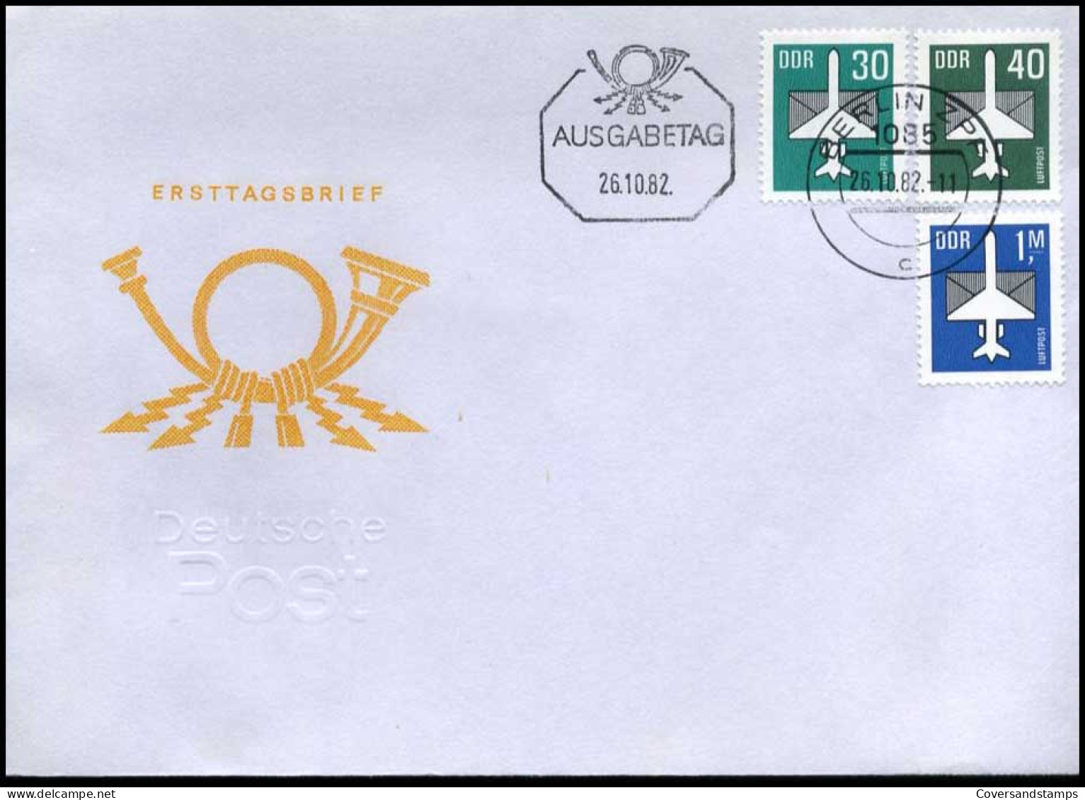 DDR -  FDC  -  Vliegtuigen                                       - Other & Unclassified