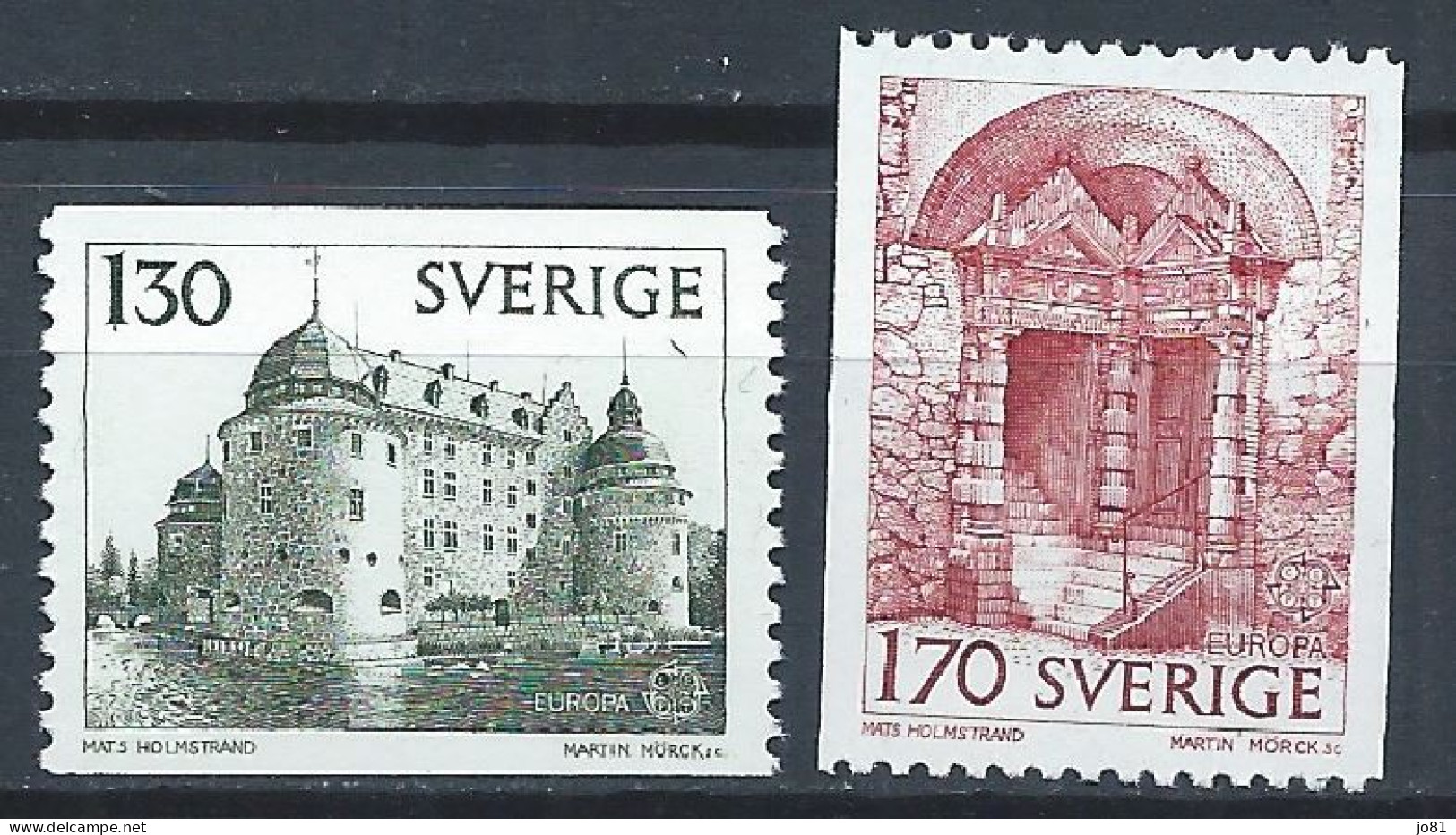 Suède YT 996-997 Neuf Sans Charnière XX MNH Europa 1978 - Neufs