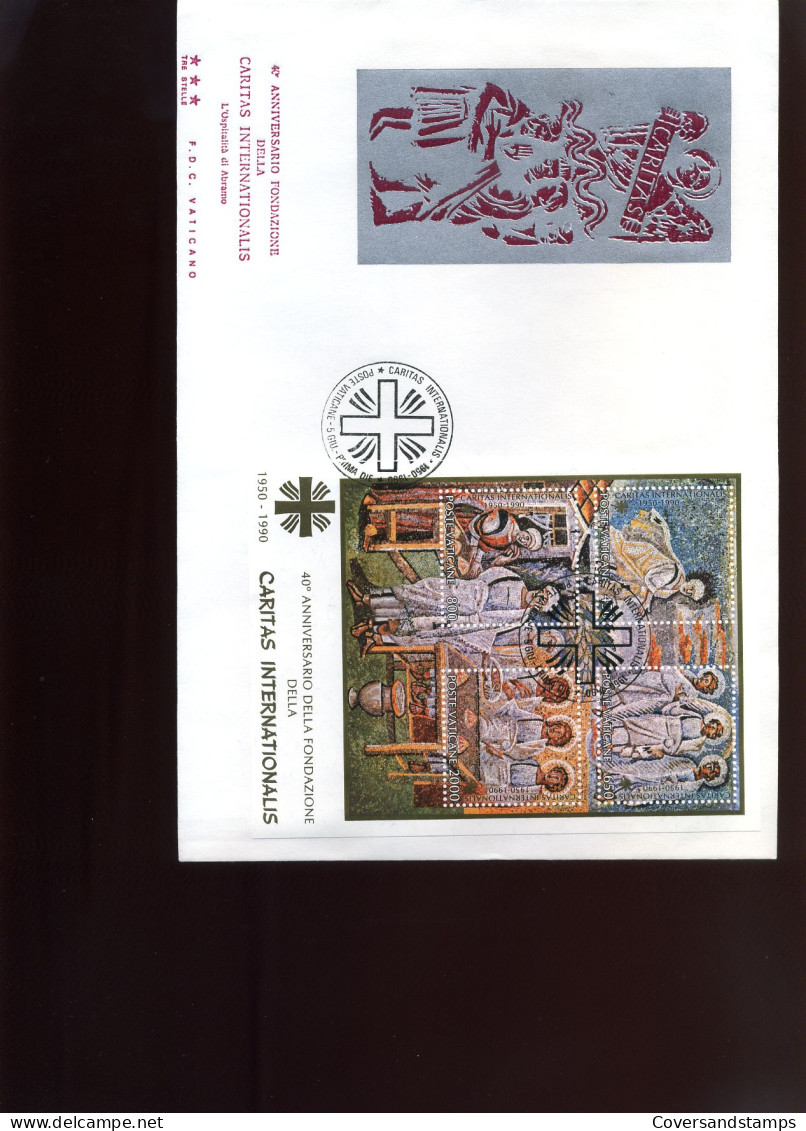 Vaticaan  -  FDC  -  Caritas Internationalis                                                               - FDC