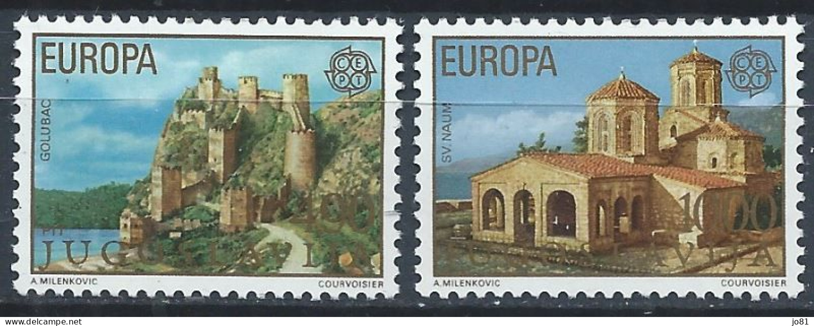 Yougoslavie YT 1607-1608 Neuf Sans Charnière XX MNH Europa 1978 - Unused Stamps