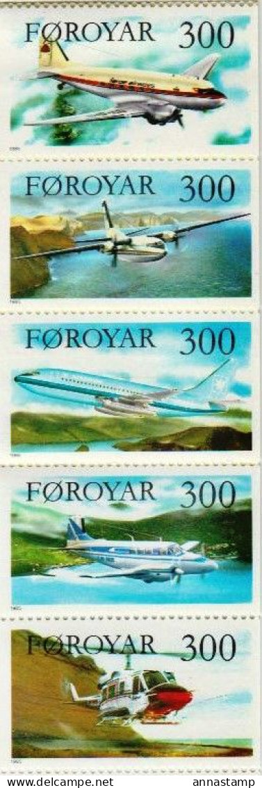 Faroe Islands MNH Set - Vliegtuigen