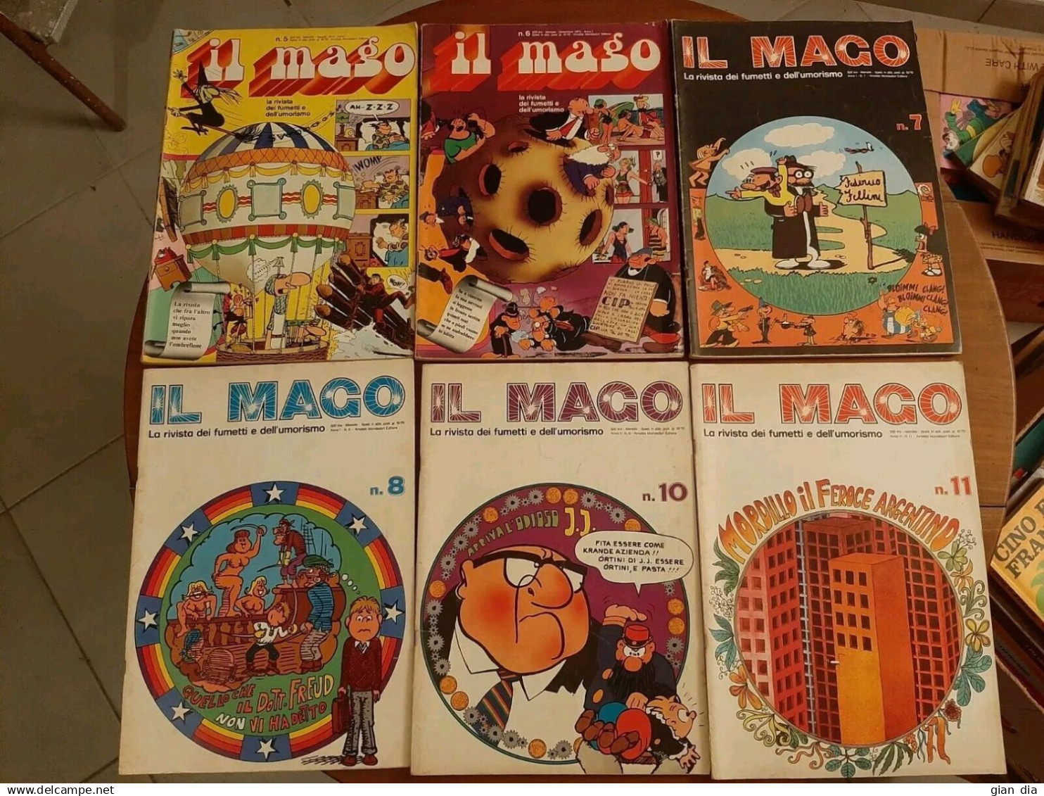 IL MAGO Ed.Mondadori/Publimilano. Lotto Di 60. Dal 10/73 Al 04/83. SEQUENZE. Ottimi - Otros & Sin Clasificación