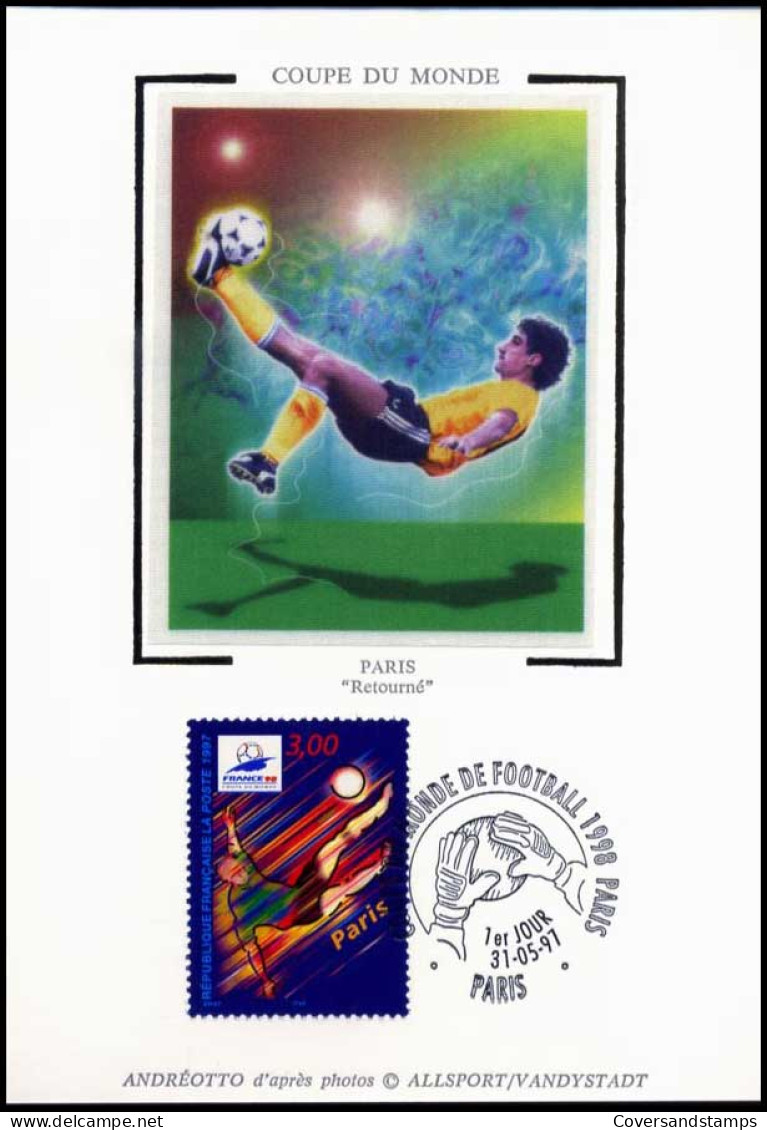 Frankrijk - MK - Coupe Du Monde 1998                                      - 1990-1999