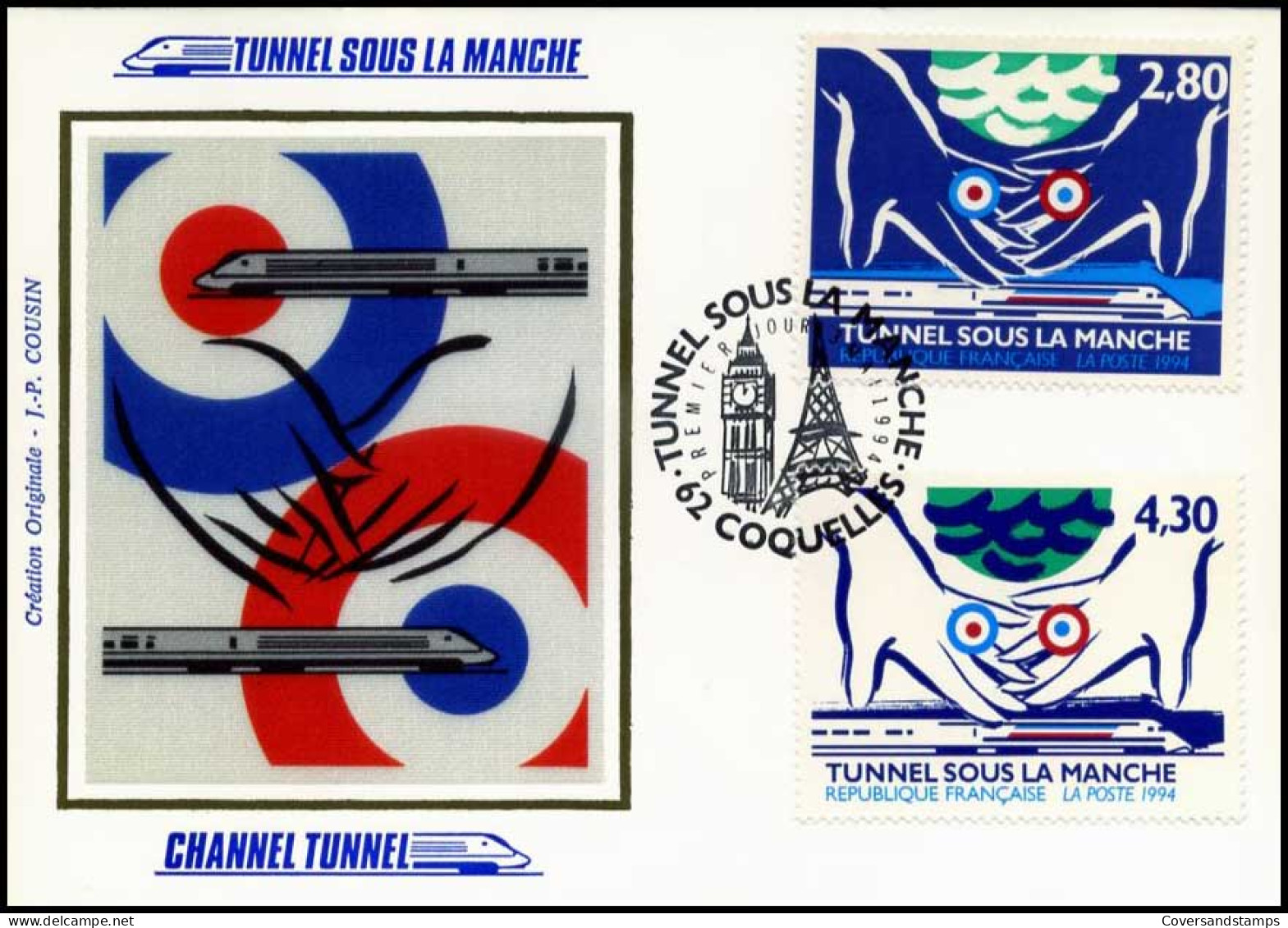 Frankrijk - MK - Tunnel Sous La Manche                                          - 1990-1999