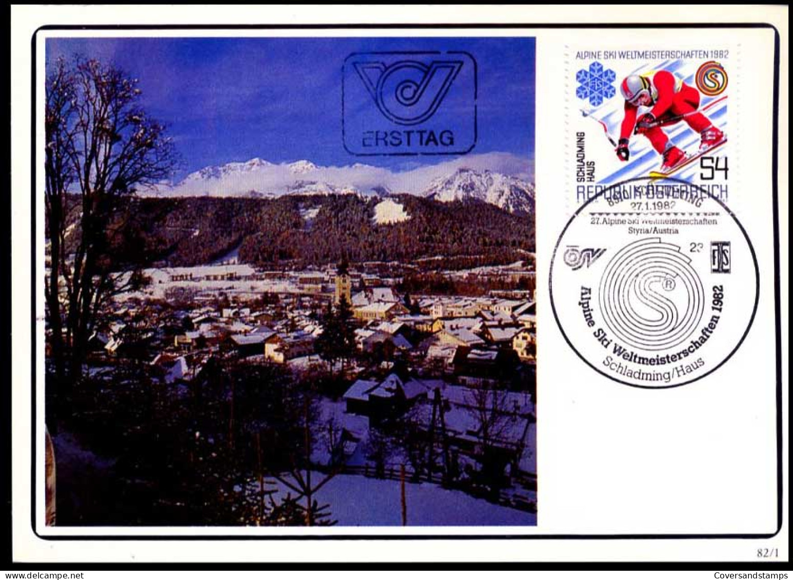 Oostenrijk - MK - Alpine Skiweltmeisterschaften                                           - Maximum Cards